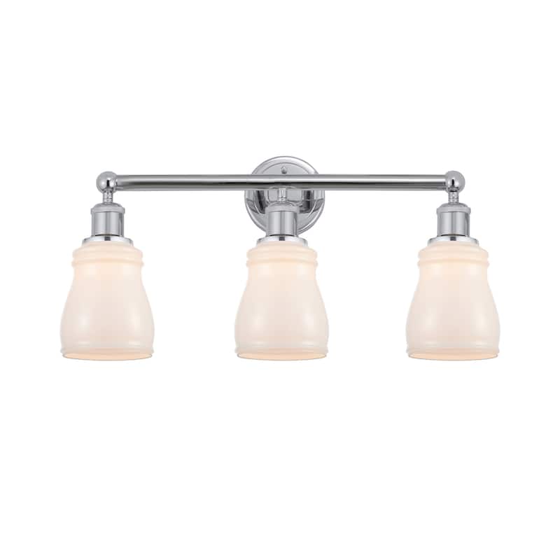 Innovations Lighting 616-3W-12-23 Ellery Vanity Ellery 3 Light 23" - Polished Chrome / White