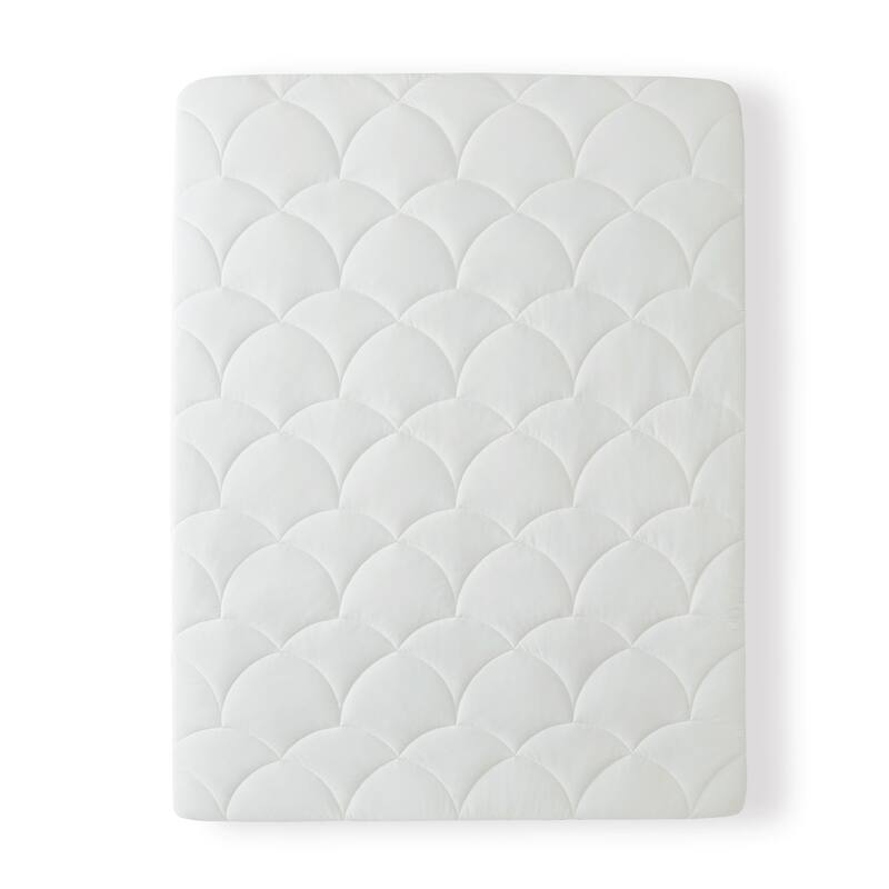 Soft Cooling Waterproof Quilted Mattress Pad with Elastic Deep Pocket