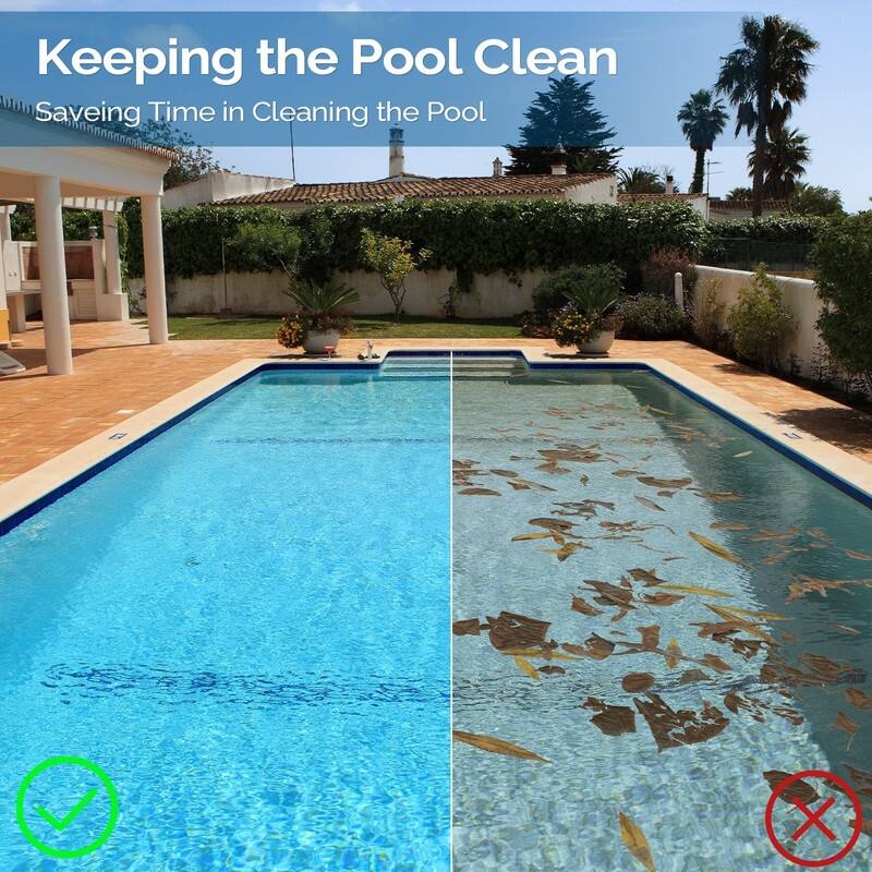 12Mil Solar Pool Cover Rectangle Solar Blanket for Inground Pool and Above-Ground Swimming Pool