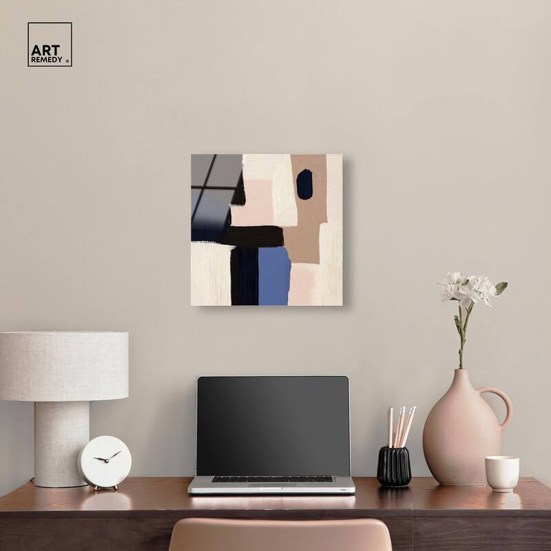 Blue Quietude II Acrylic by Art Remedy, Ready to Hang