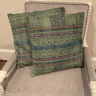 HERAT ORIENTAL Handmade Kilim Throw Pillow Set