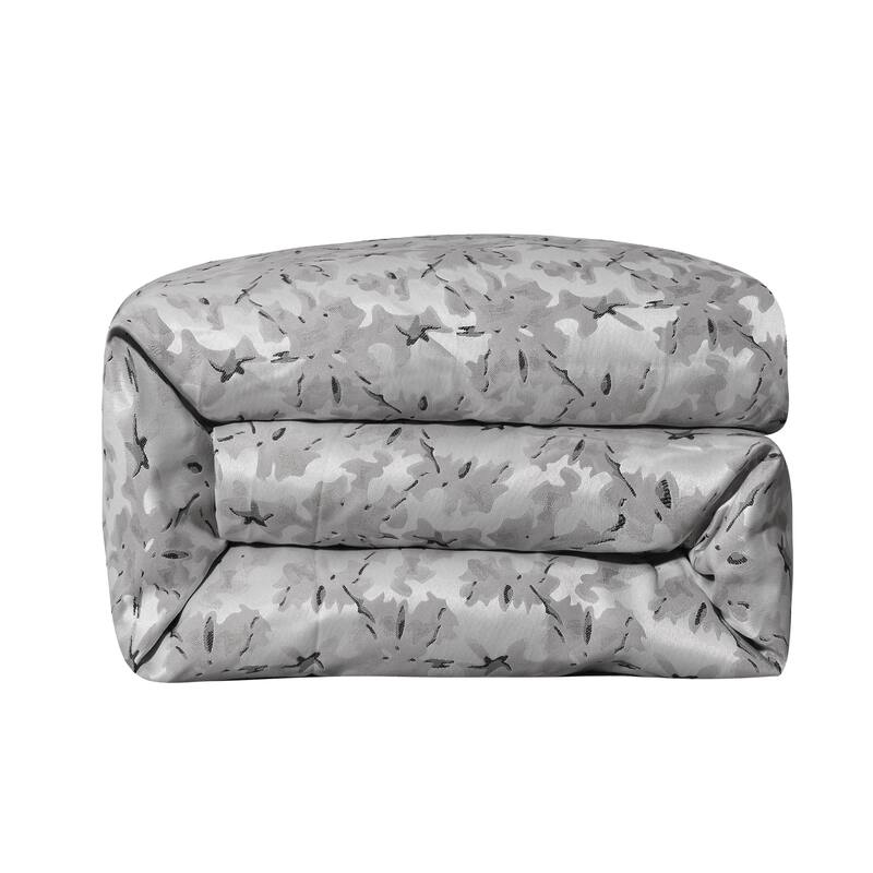 HiEnd Accents Warshack Inkblot Duvet Cover Set, 3PC