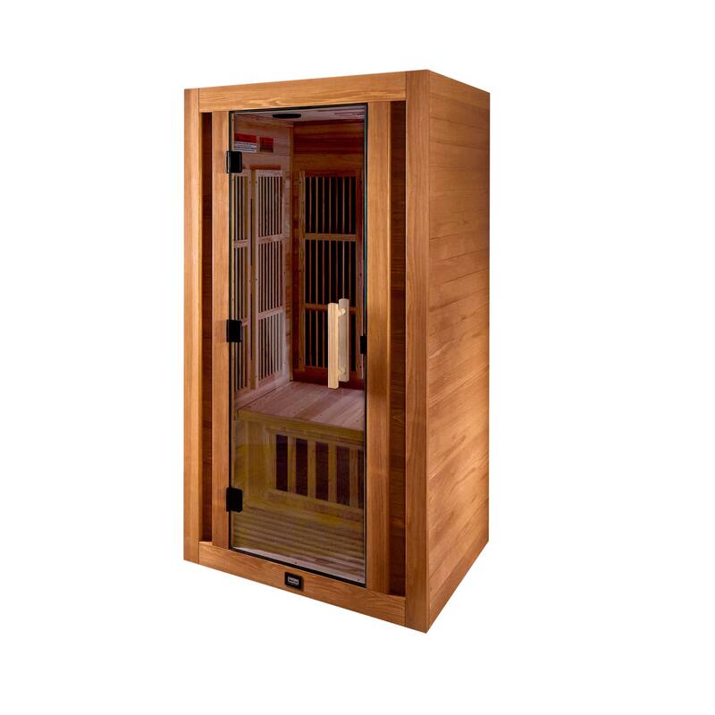 Backyard Discovery Rylan 1-Person Infrared Sauna, Red Light Therapy