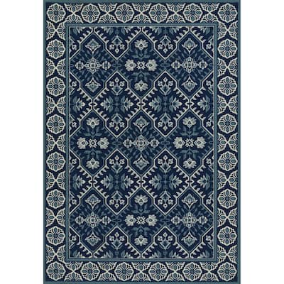 Momeni Baja Geometric Indoor Outdoor Rug