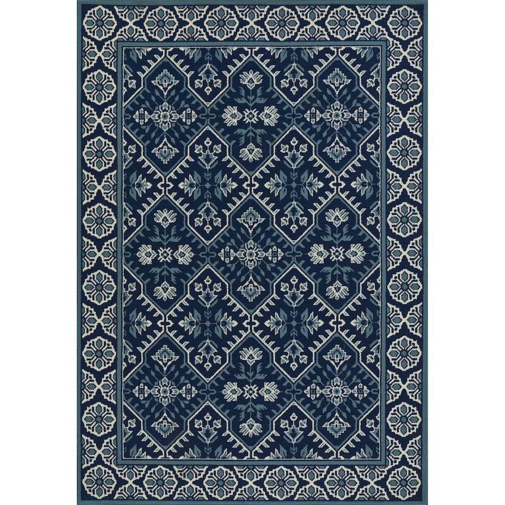 Momeni Baja Geometric Indoor Outdoor Rug