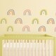 preview thumbnail 3 of 5, Walplus Hand-drawn Rainbows Children Kids Wall Sticker Nursery Decor