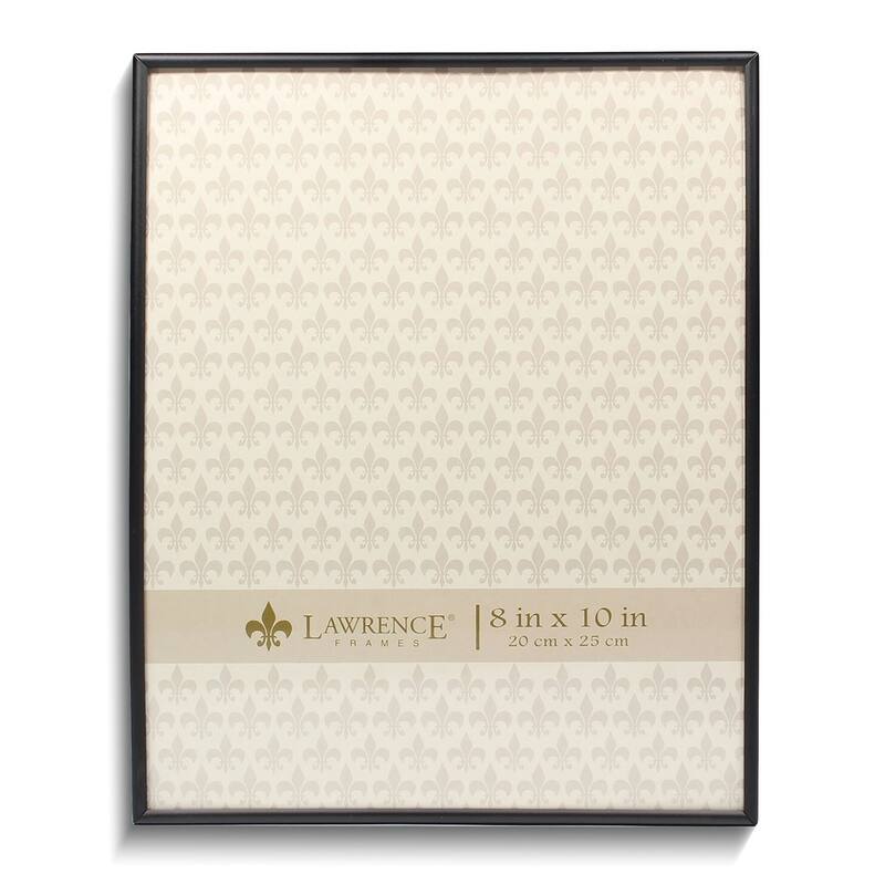 Curata Simply Black Metal 8x10 Photo Frame