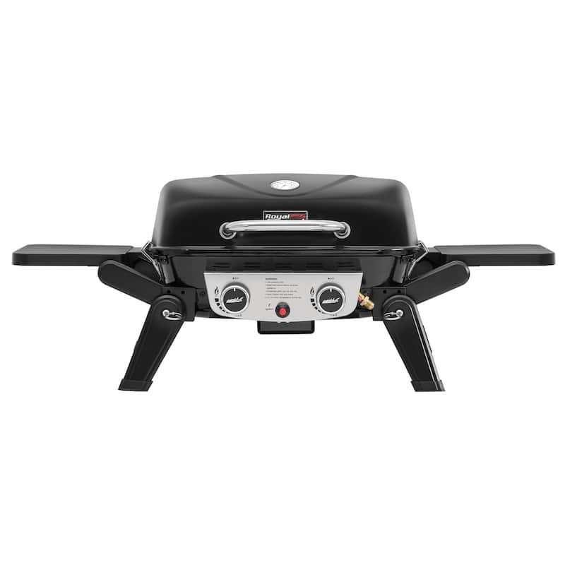 Royal Gourmet 2-Burner Portable , Black