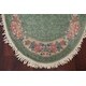 preview thumbnail 4 of 12, Vintage Vegetable Dye Art Deco Chinese Oriental Area Rug Wool Handmade - 2'7" x 4'6"