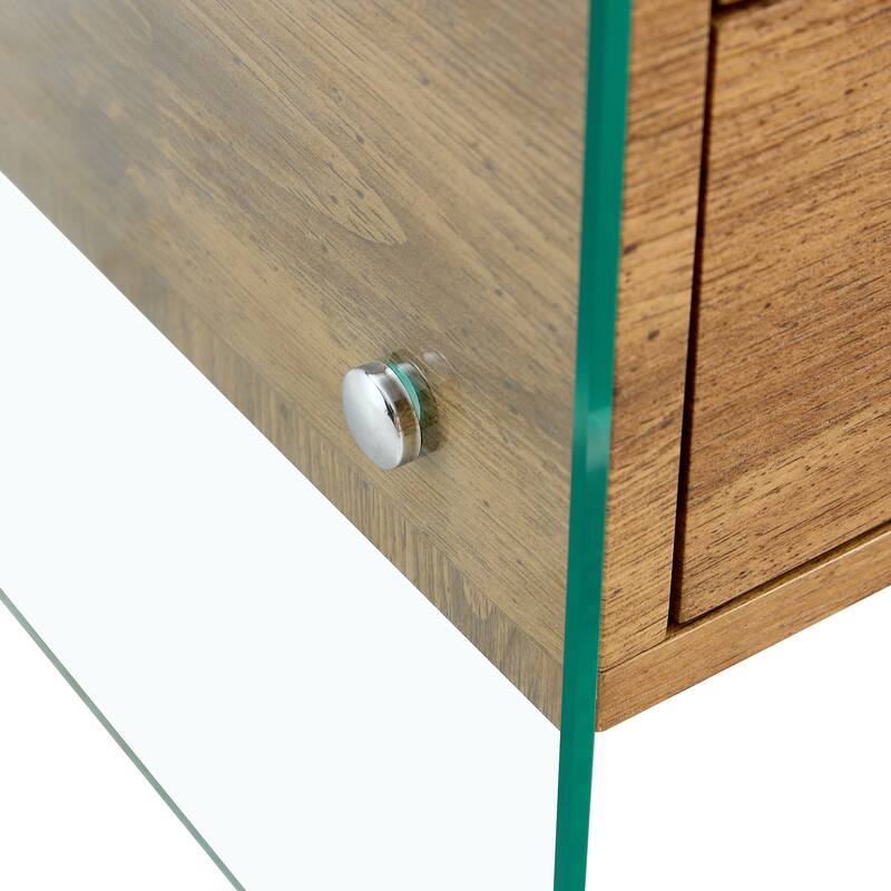 Double-Drawer Bedside Table