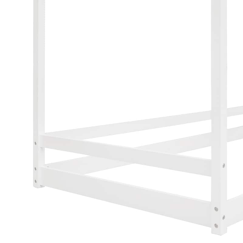 Twin Size House Bed Wood Bed
