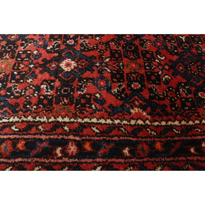 ECARPETGALLERY Hand-knotted Andelz Red Wool Rug - 2'9 x 13'1