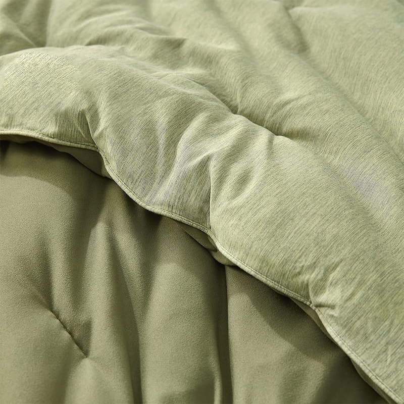 Yoga Pants® - Coma Inducer® Oversized Cooling Comforter Set - Military Green