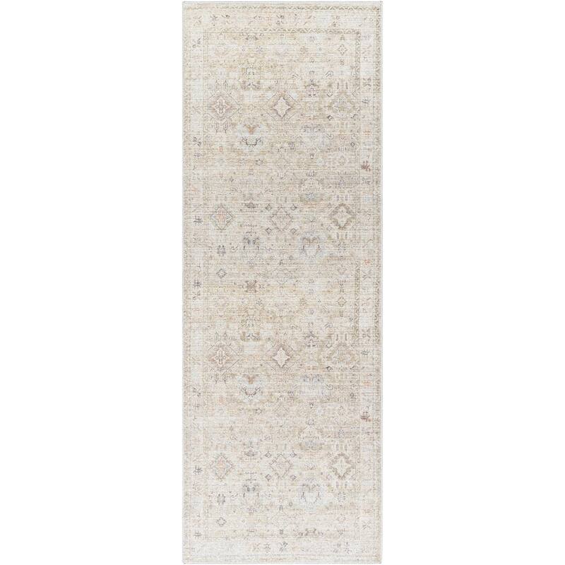 Livabliss Marlene Transitional Medallion Area Rug