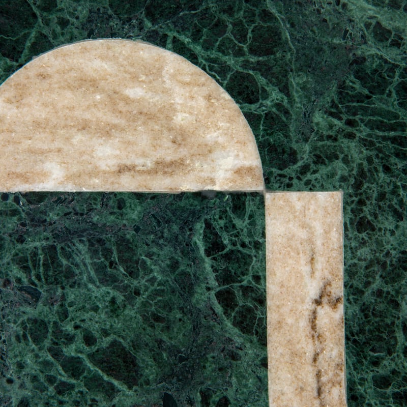 Marble Cheese Slicer and Cutting Board with Abstract Design - 11.8"L x 7.8"W x 0.6"H