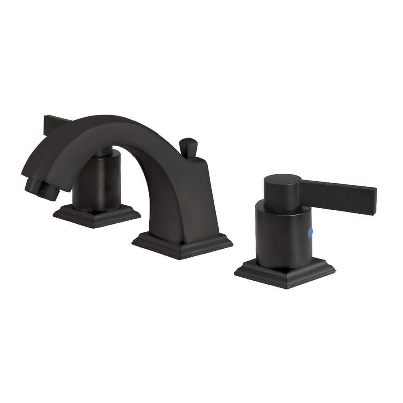 Kingston Brass NuvoFusion 1.2 GPM Widespread Bathroom Faucet with - Oil Rubbed Bronze