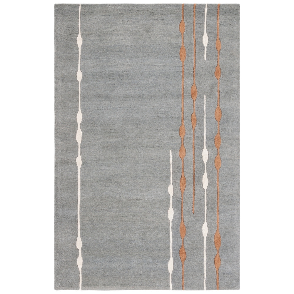 SAFAVIEH Handmade Soho Tiara Rain N.Z. Wool Rug