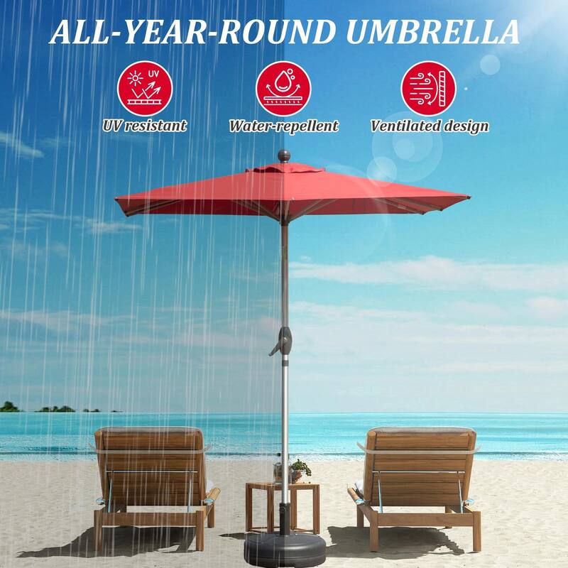 Aluminum Frame Patio Umbrella - Easy Tilt