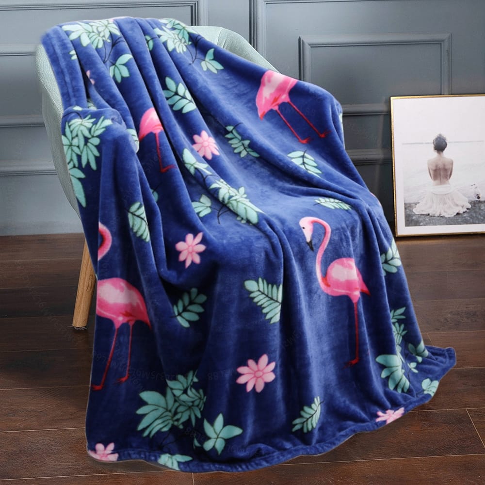 Flamingo Throw Blanket 50" x 60"