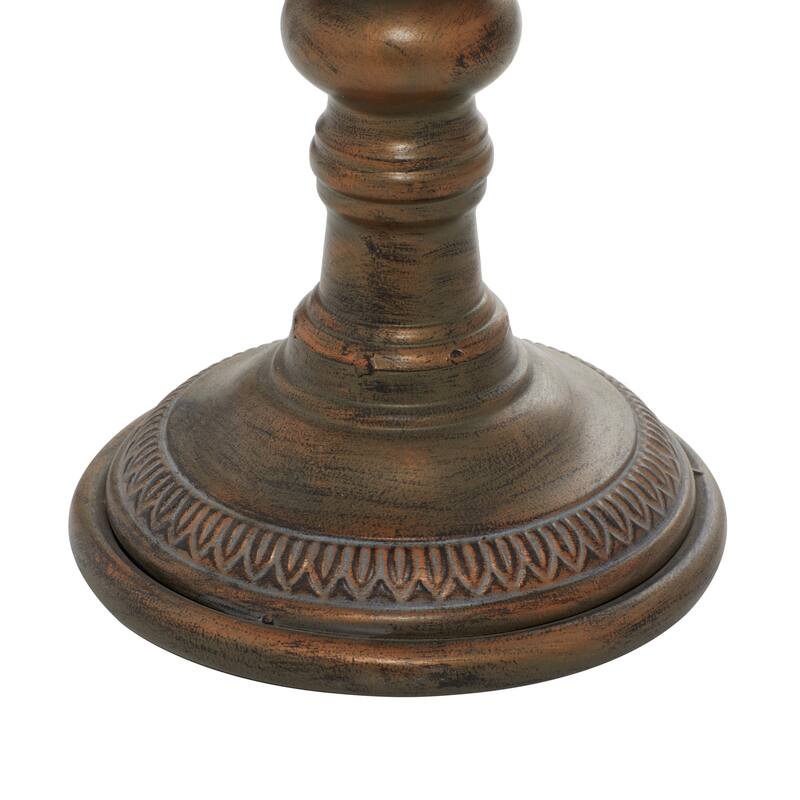 Metal Compass Armillary Globe - Brass - Roche River Decor - 14"W x 17"L x 25"H