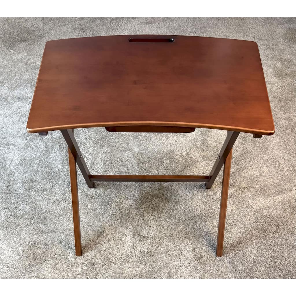 Solid Bamboo Folding Personal Table