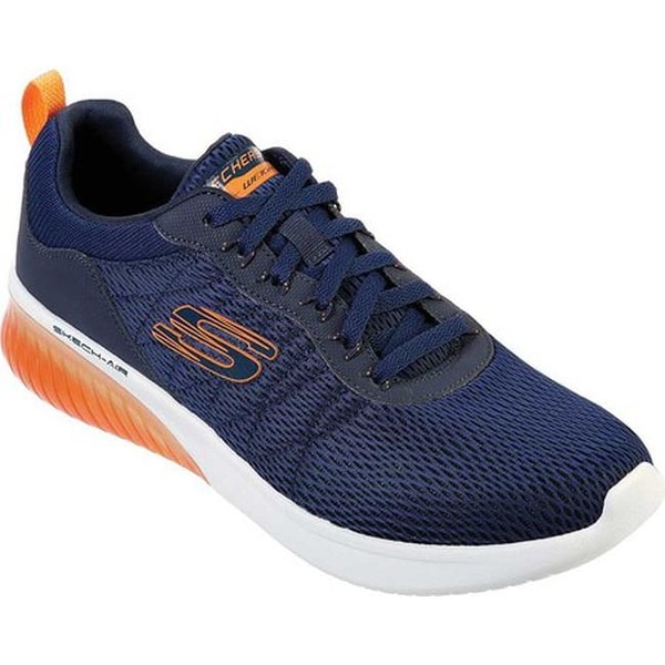 skechers ultra flex mens orange