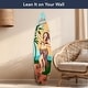 preview thumbnail 58 of 76, American Art Decor Surfboard Plaque Wall Sign