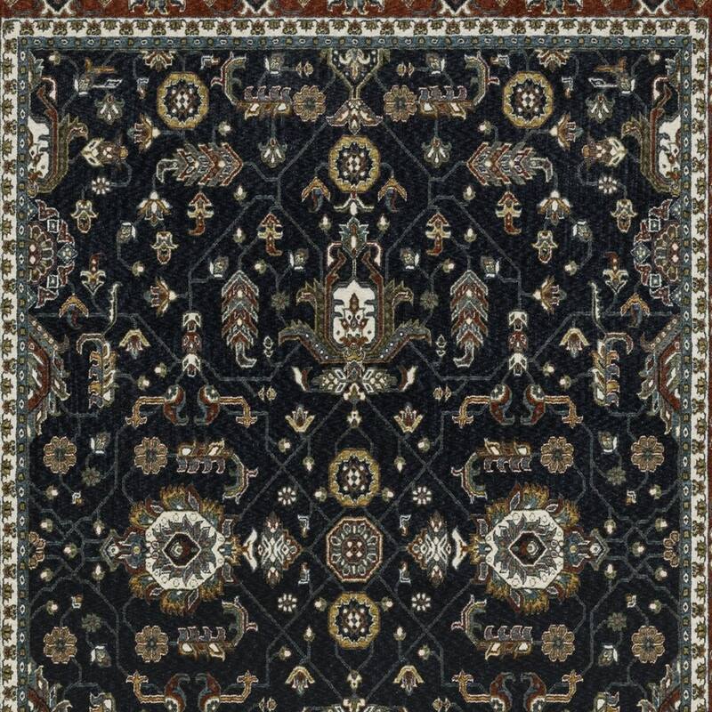 HomeRootsOriental Traditional Rectangle Area Rug