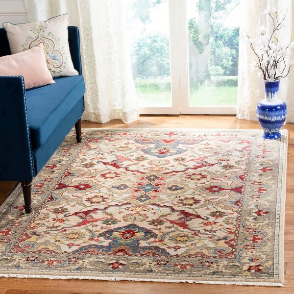 Safavieh Kashan Sheng Oriental Rug with Fringe