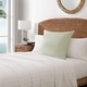 preview thumbnail 1 of 3, Tommy Bahama Palm Paradise Texture Green Euro Sham