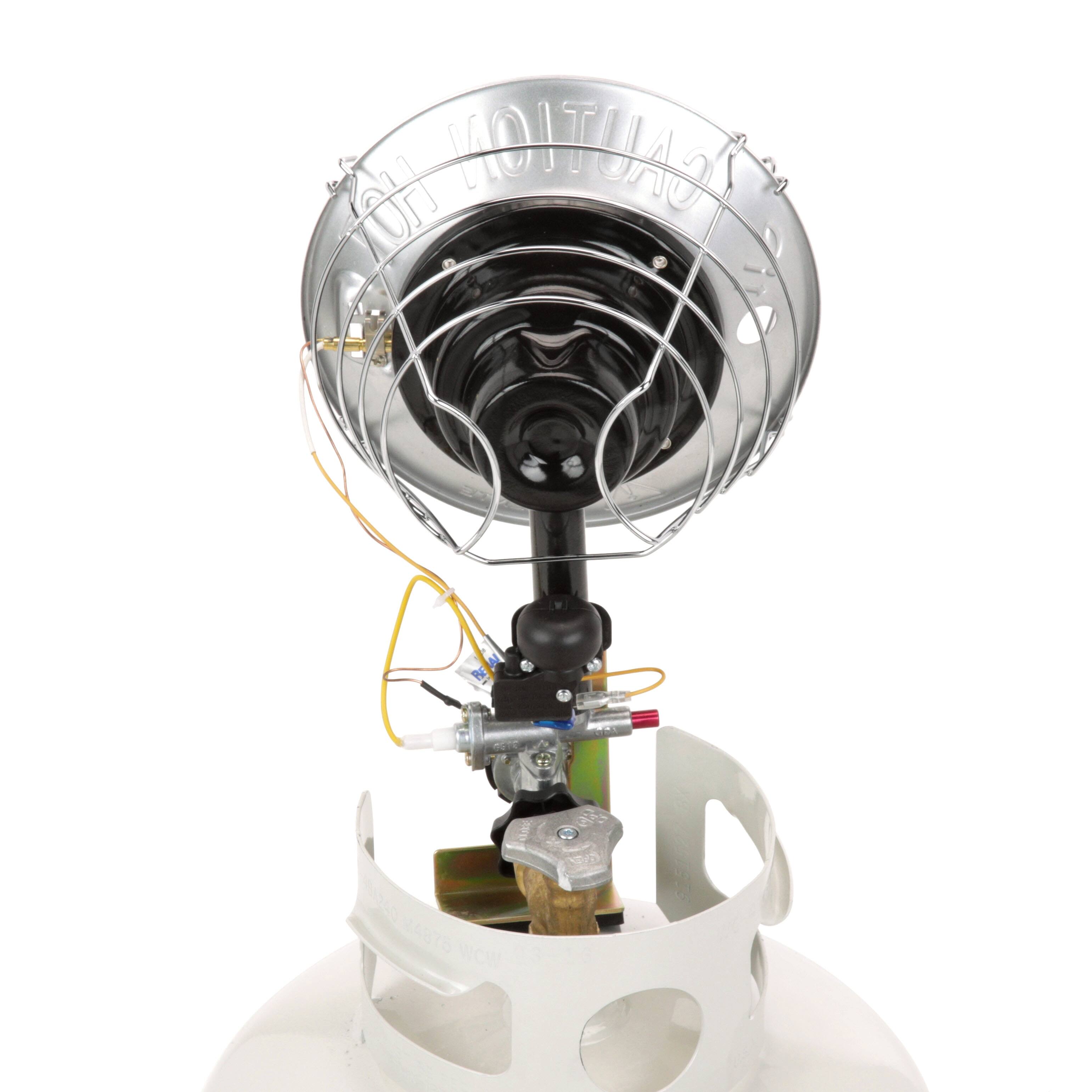 DynaGlo 15,000BTU Portable Propane Tank Top Propane Heater Bed Bath