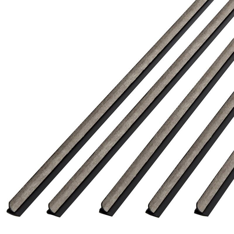 FASÄDE 47 in. Decorative Vinyl Inside Corner Trim Batique Cream (5 Pack) - 5 Pack
