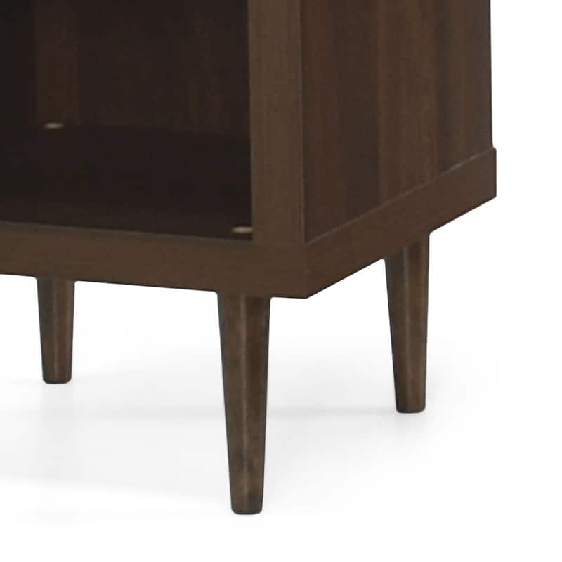 Modern 1-Drawer Nightstand by Christopher Knight Home