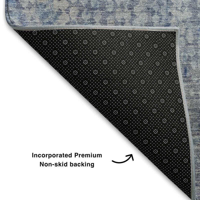 Premium Washable Super Soft Casual Imprints Mayfield Rug