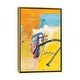 preview thumbnail 7 of 7, iCanvas "Rhyme" by Fong Fai Framed Gold - 26x18