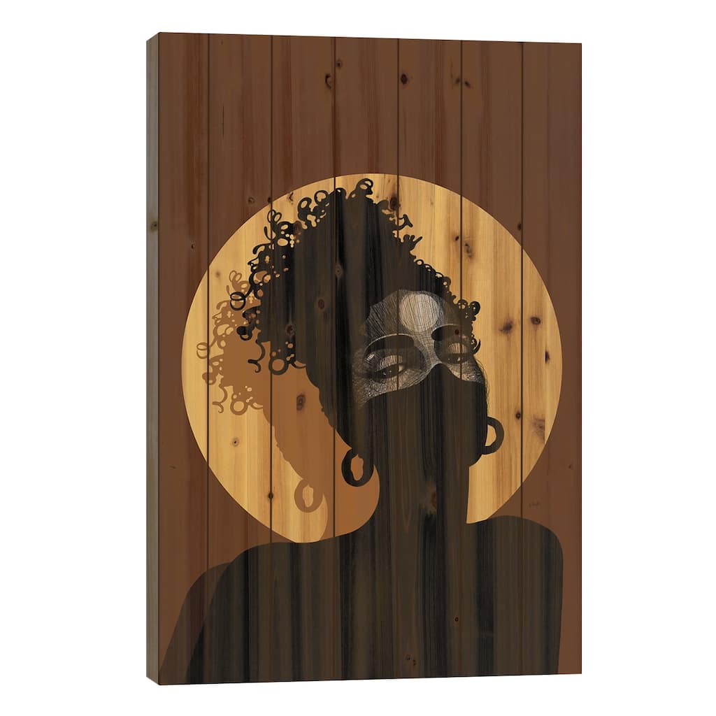 Nwa Mazi Okoye Print On Wood by Ohab TBJ - Multi-Color
