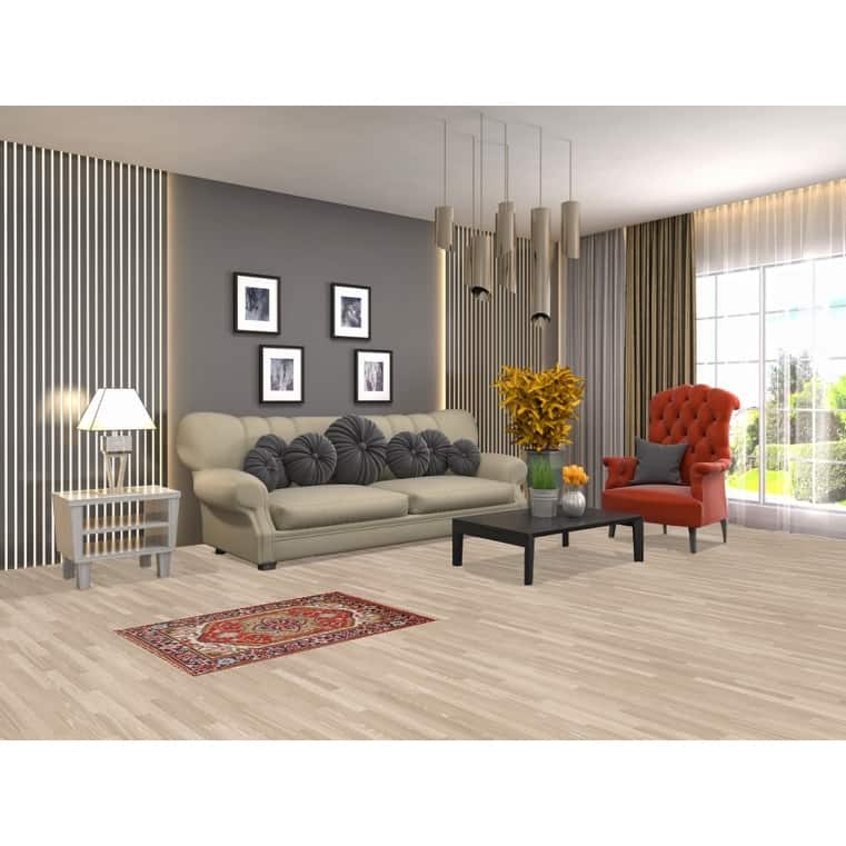 Geometric Heriz Serapi Accent Rug Handmade Traditional Wool Carpet - 2'0" x 3'0"