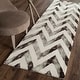preview thumbnail 2 of 121, SAFAVIEH Dip Dye Marybeth Hand-tufted Wool Chevron Area Rug