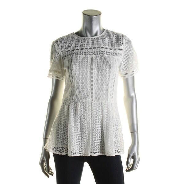 michael kors crochet tunic