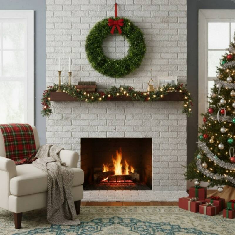 Pure Garden Grass Wreath - 20 inch Round