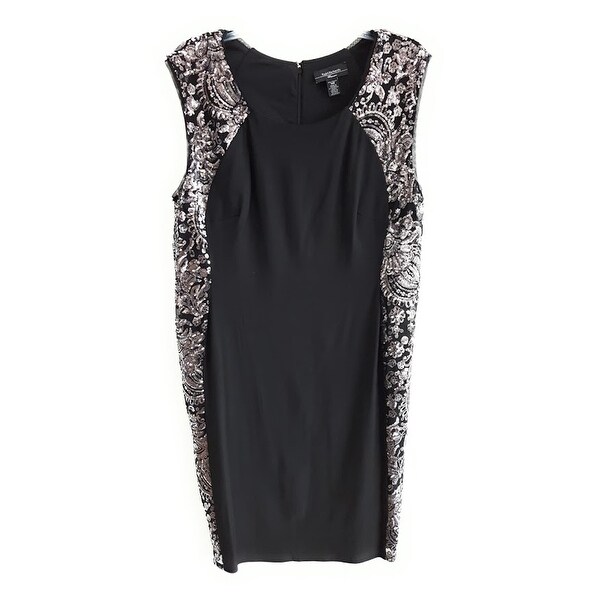 R & M Richards Women's Dress , Black,16W. Opens flyout.