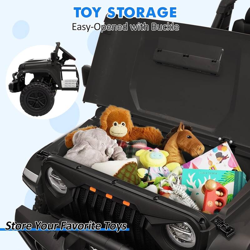 24V 2 Seater Electric Ride On Car for Kids with Remote Control