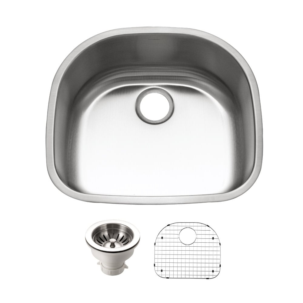 Houzer STS-1400-C Eston 23-7/16" Undermount Single Basin Stainless