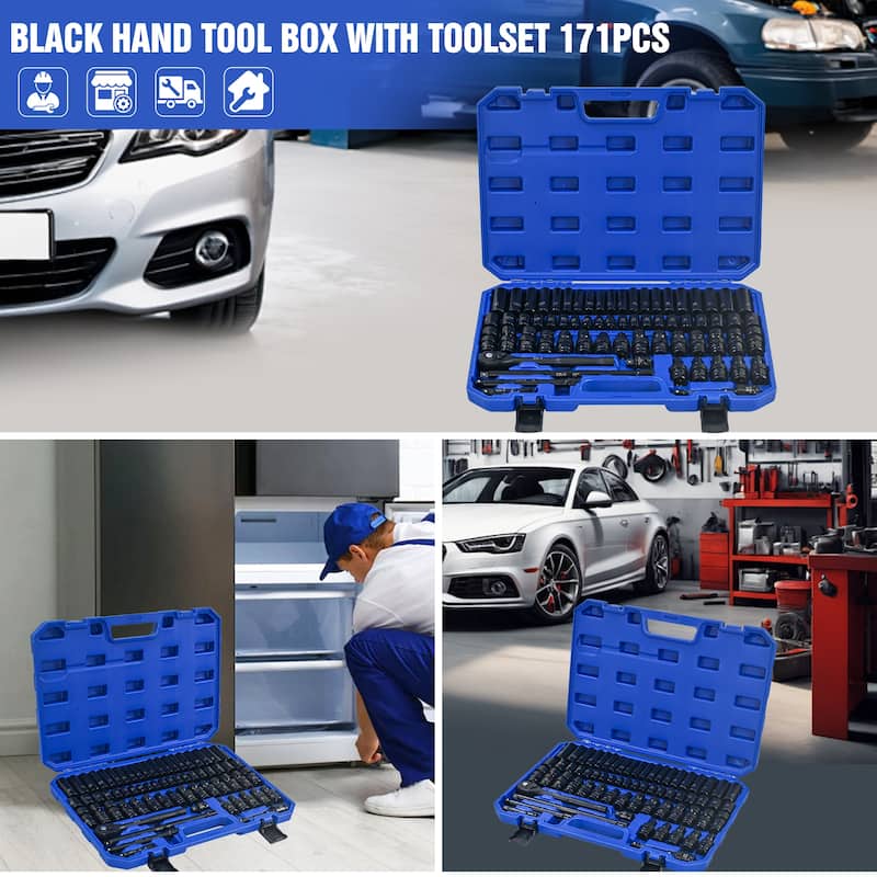 67-Piece Comprehensive Pneumatic Tool Kit