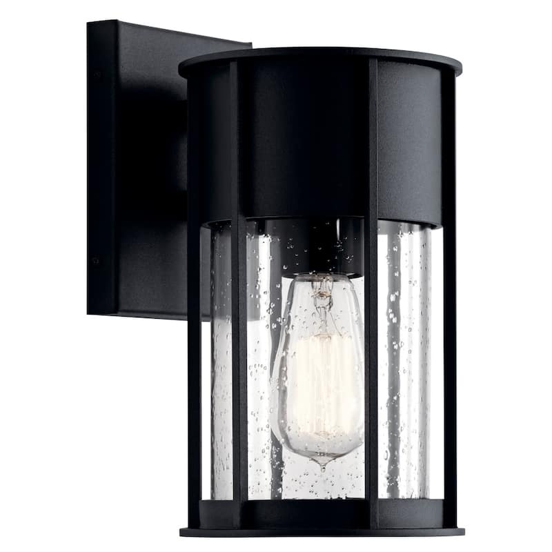 Kichler 59079 Camillo 11" Tall Outdoor Wall Sconce - Textured Black