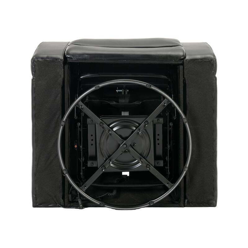 270 Degree Swivel PU Leather Power Recliner Individual Seat