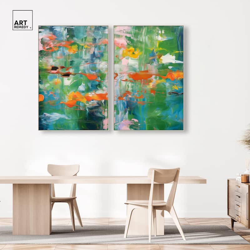 Jungle Serenade Canvas Set of 2 by Art Remedy