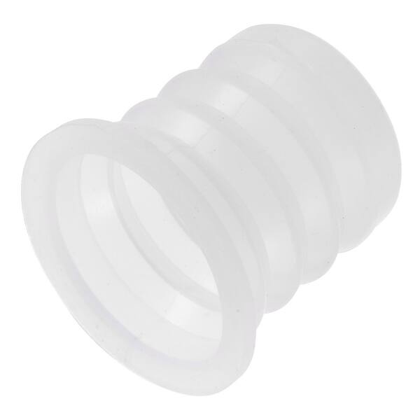 Washing Machine Drain Pipe Seal Silicone Sealing Plug 45mm Clear Bed