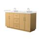 Option Light Oak / Giotto Quartz Top / Brushed Nickel