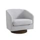 preview thumbnail 56 of 88, 31.1'' W Modern Barrel Swivel Accent Chair